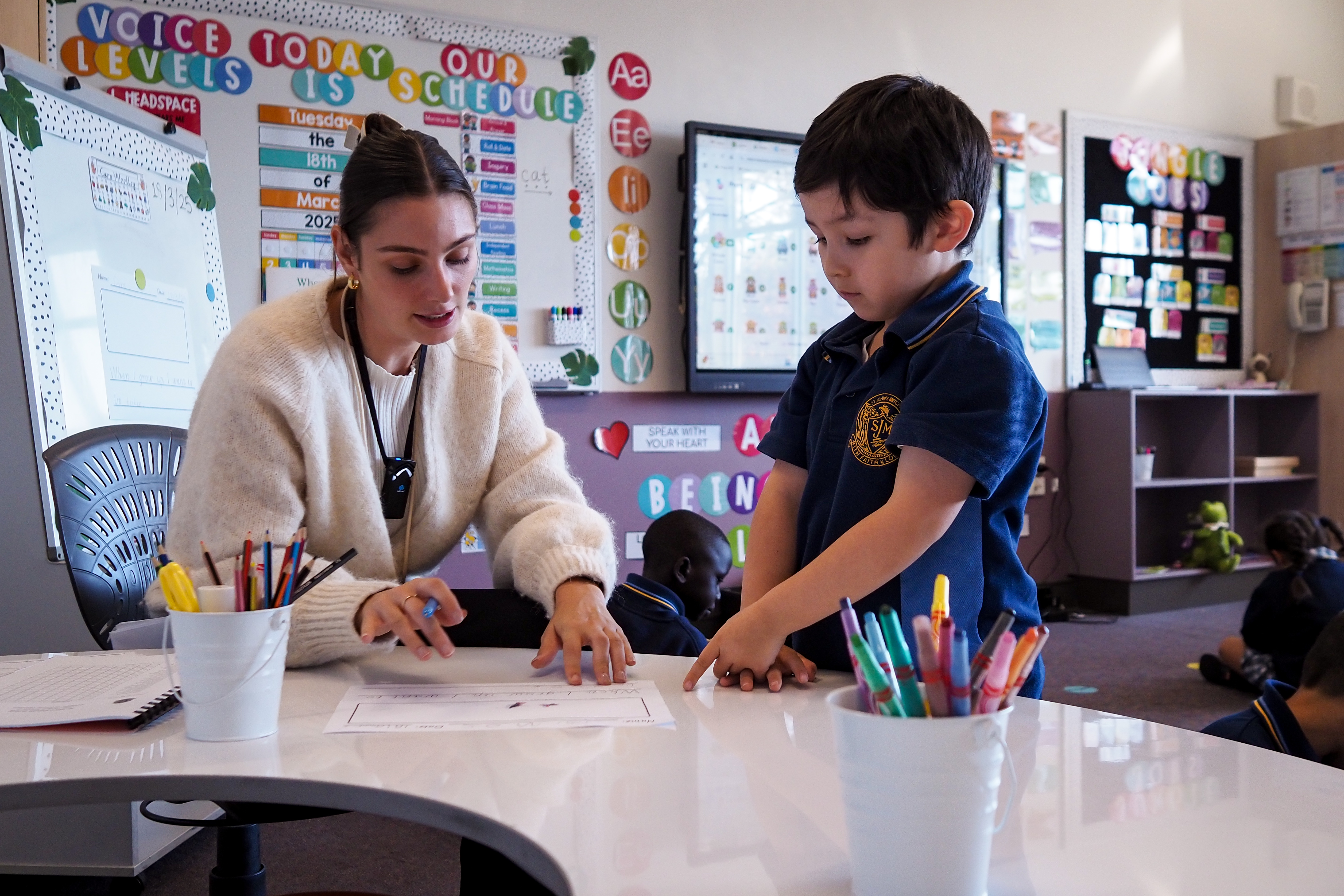 Primary School Mitcham Prep Teachers, St Johns 
